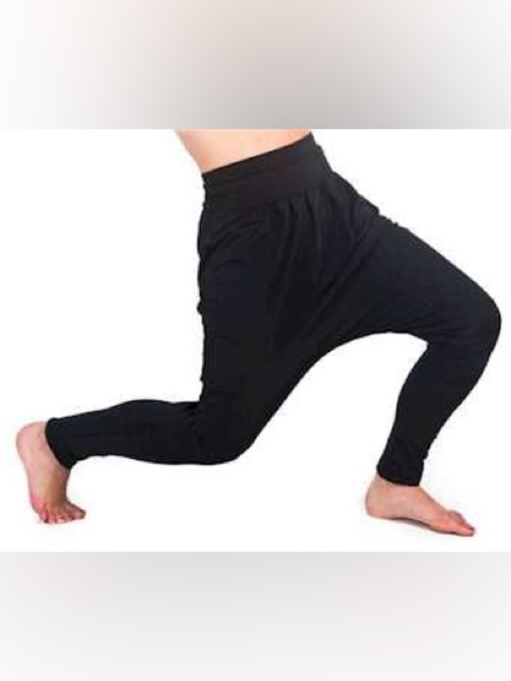 GIA MIA Black Harem Dance Pants Small Adult